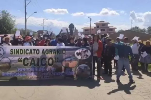 CAICO: COMUNARIOS EXIGEN EL DESALOJO DE «LOTEADORES» INSTALADOS EN SU SEDE